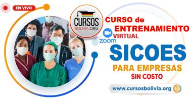 Curso de entrenamiento del SICOES para empresas GRATIS en vivo por ZOOM